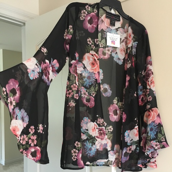 Tops - Chiffon cardigan